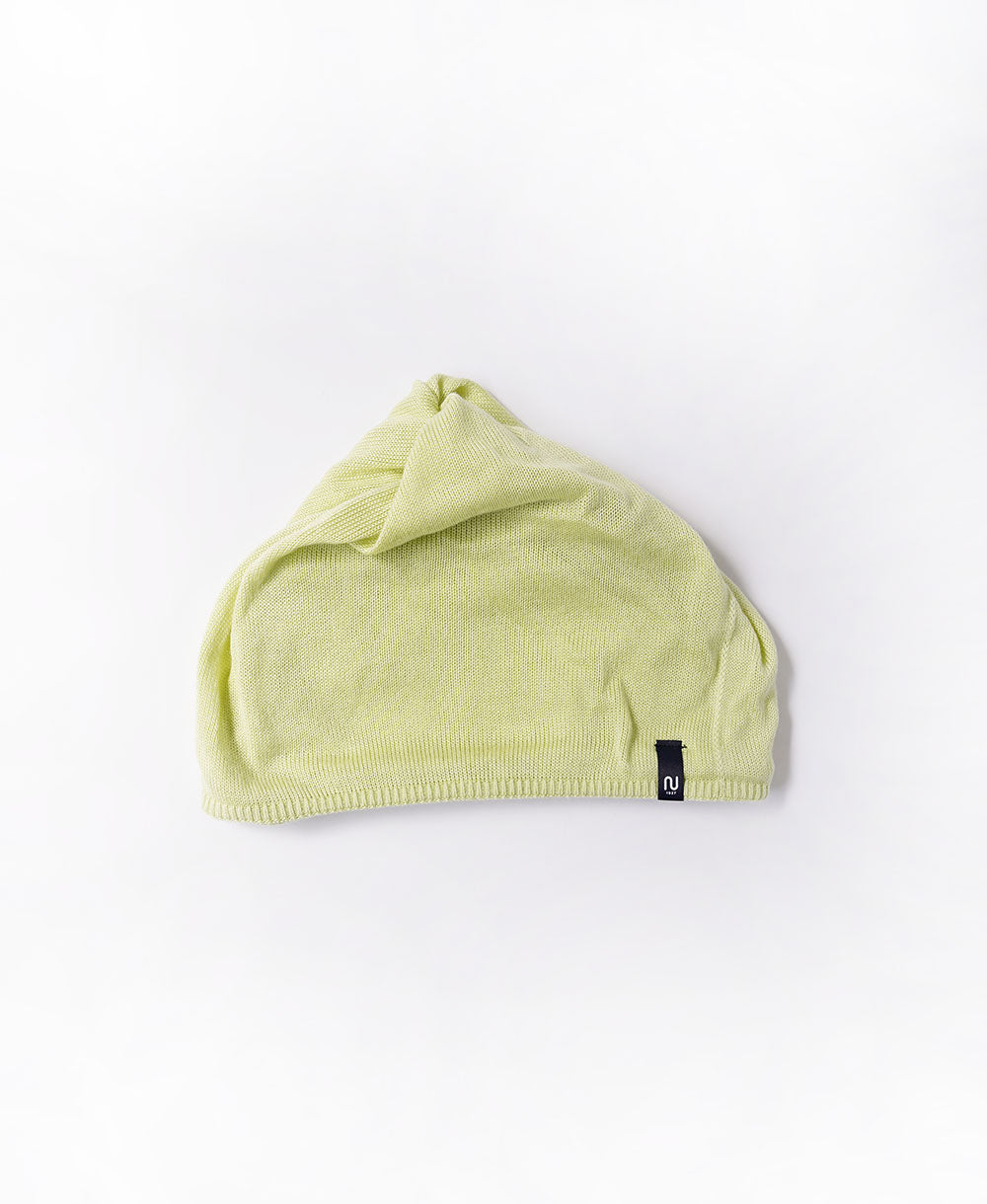 ねじりネックウォーマー【ふわふわシルク】