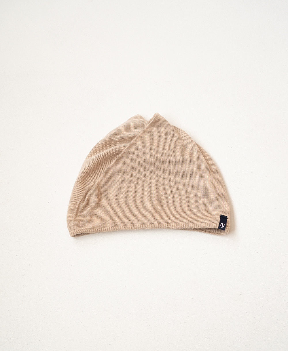 ねじりネックウォーマー【ふわふわシルク】