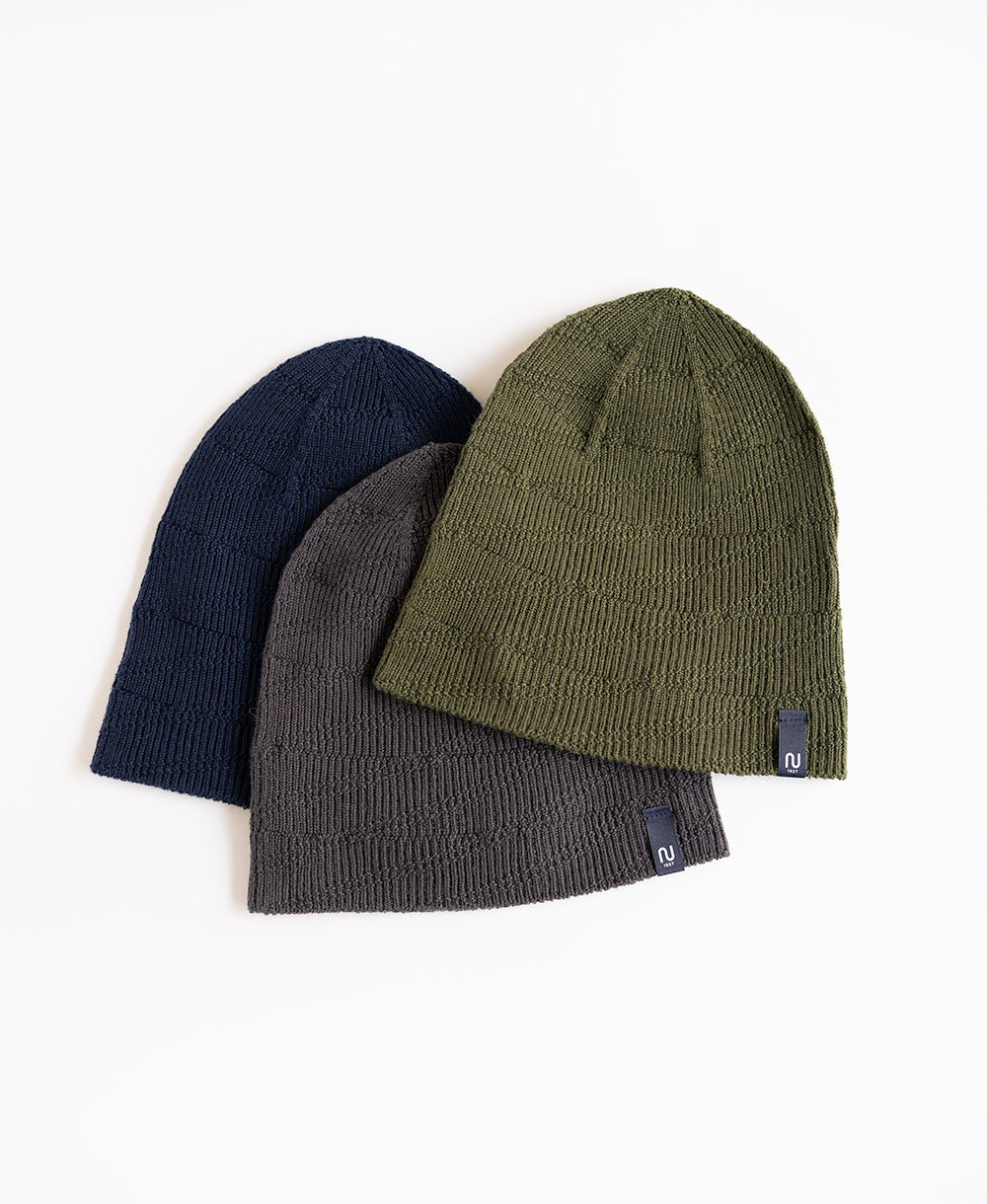 よく伸びる薄手ビーニー帽【オーガニックコットン】