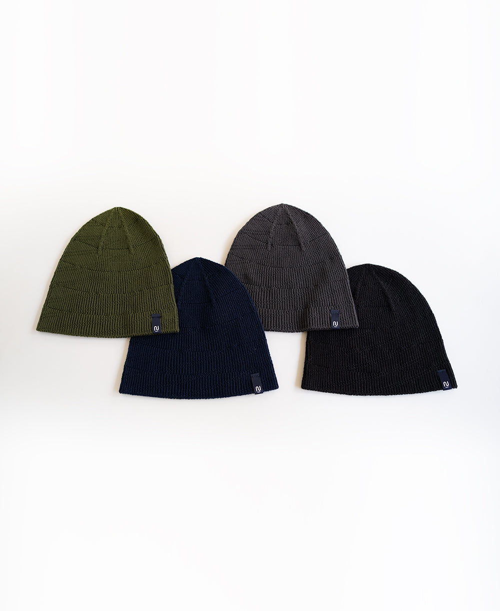よく伸びる薄手ビーニー帽【オーガニックコットン】