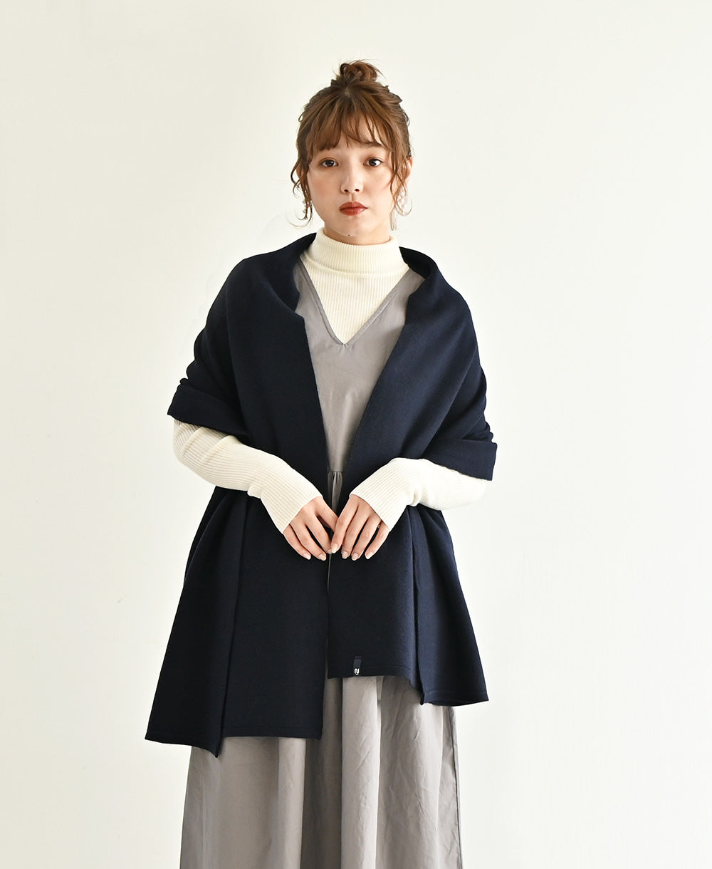 【そばにある、ハレの日】大きめストール【カシミアウール】