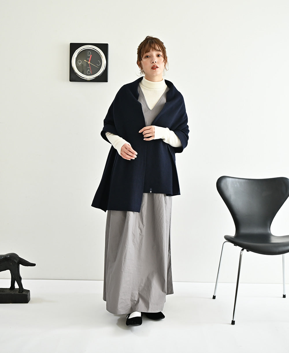 【そばにある、ハレの日】大きめストール【カシミアウール】