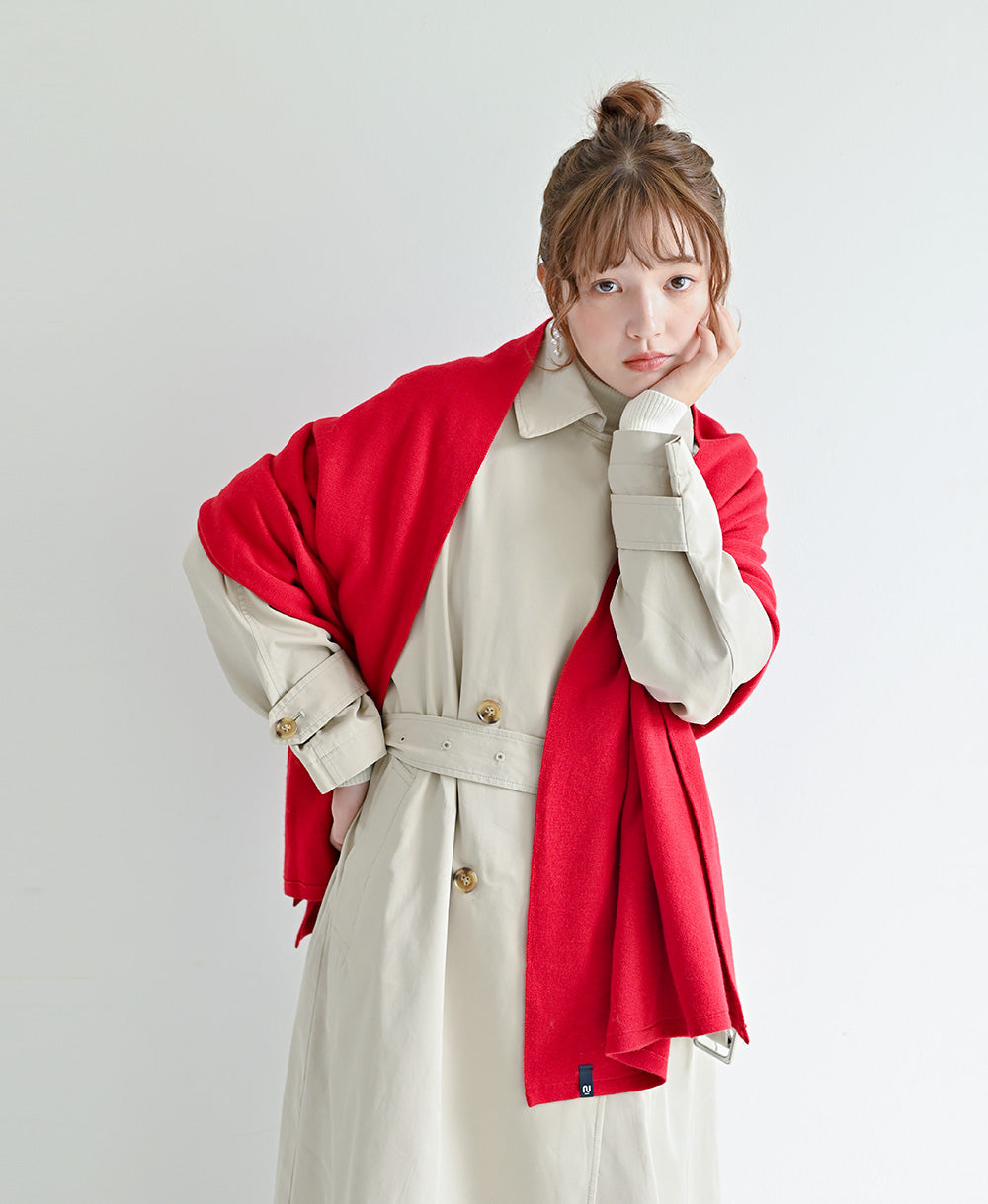 【そばにある、ハレの日】大きめストール【カシミアウール】