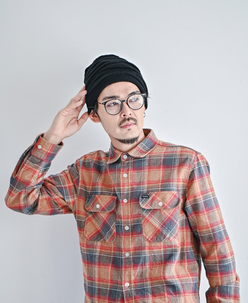 くしゅくしゅニット帽【裏地つき】