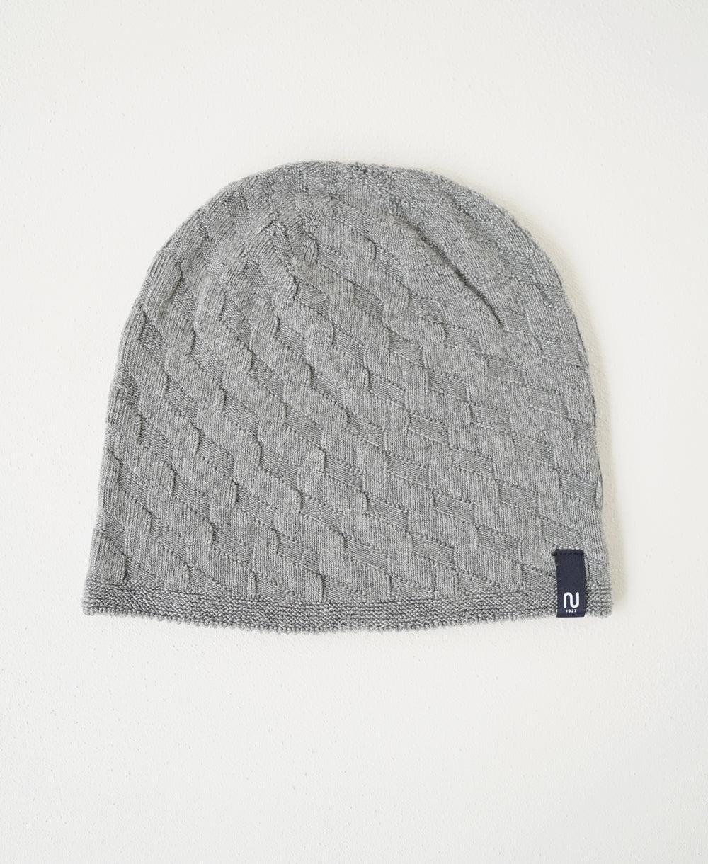 よく伸びる薄手ビーニー帽【カシミアブレンド】