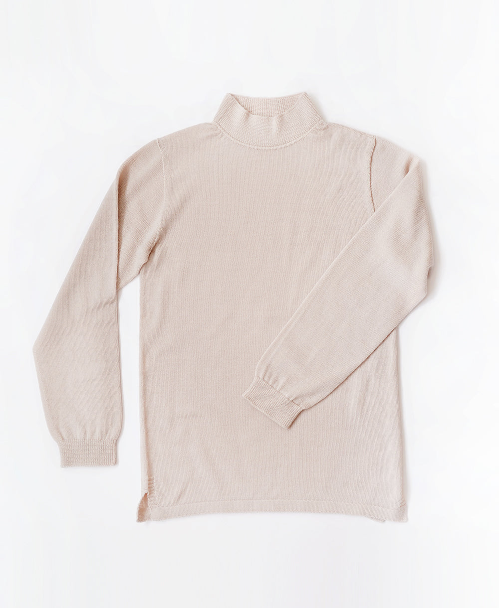 【ハイネック】やわらかインナー【メリノウール】