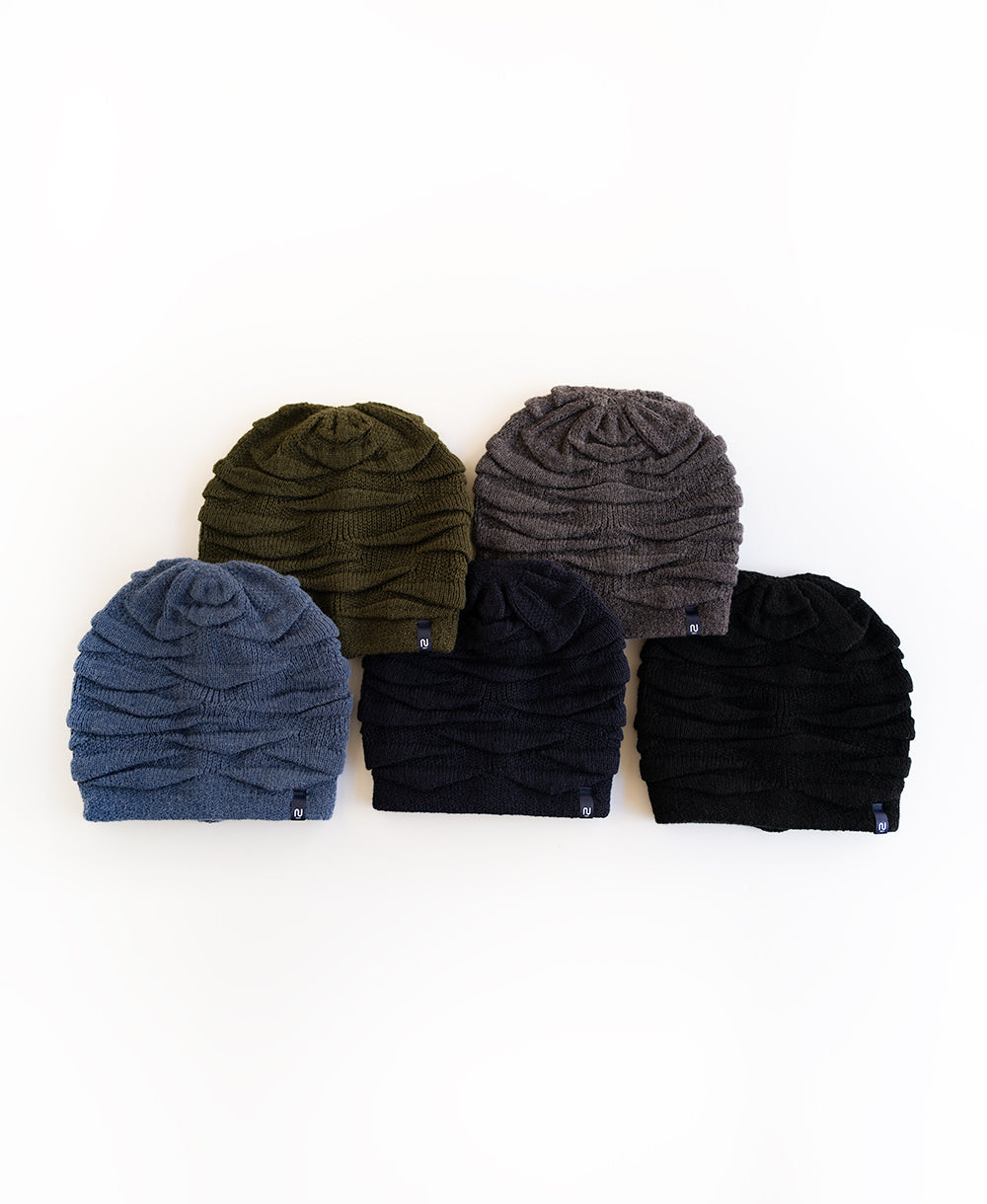 KIKONO  ニット帽 くしゅくしゅニット帽【裏地つき】